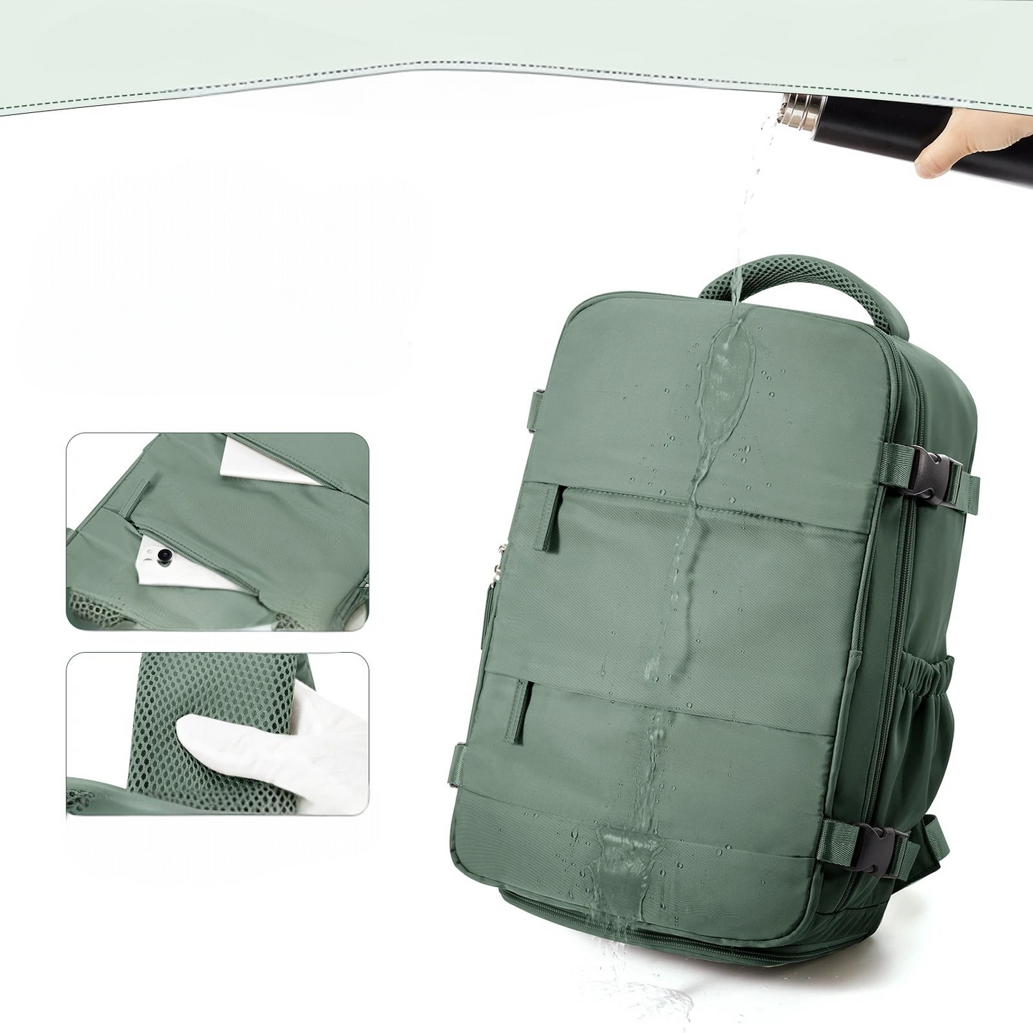 Cabin Backpack Travel Hand Luggage & Laptop Bag for Men & Women