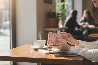 Women’s Premium PU Short Wallet with Multi Card Slots & Coin Pocket