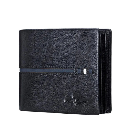 Men’s Genuine Leather Wallet – Multifunction Business Card & Cash Organizer