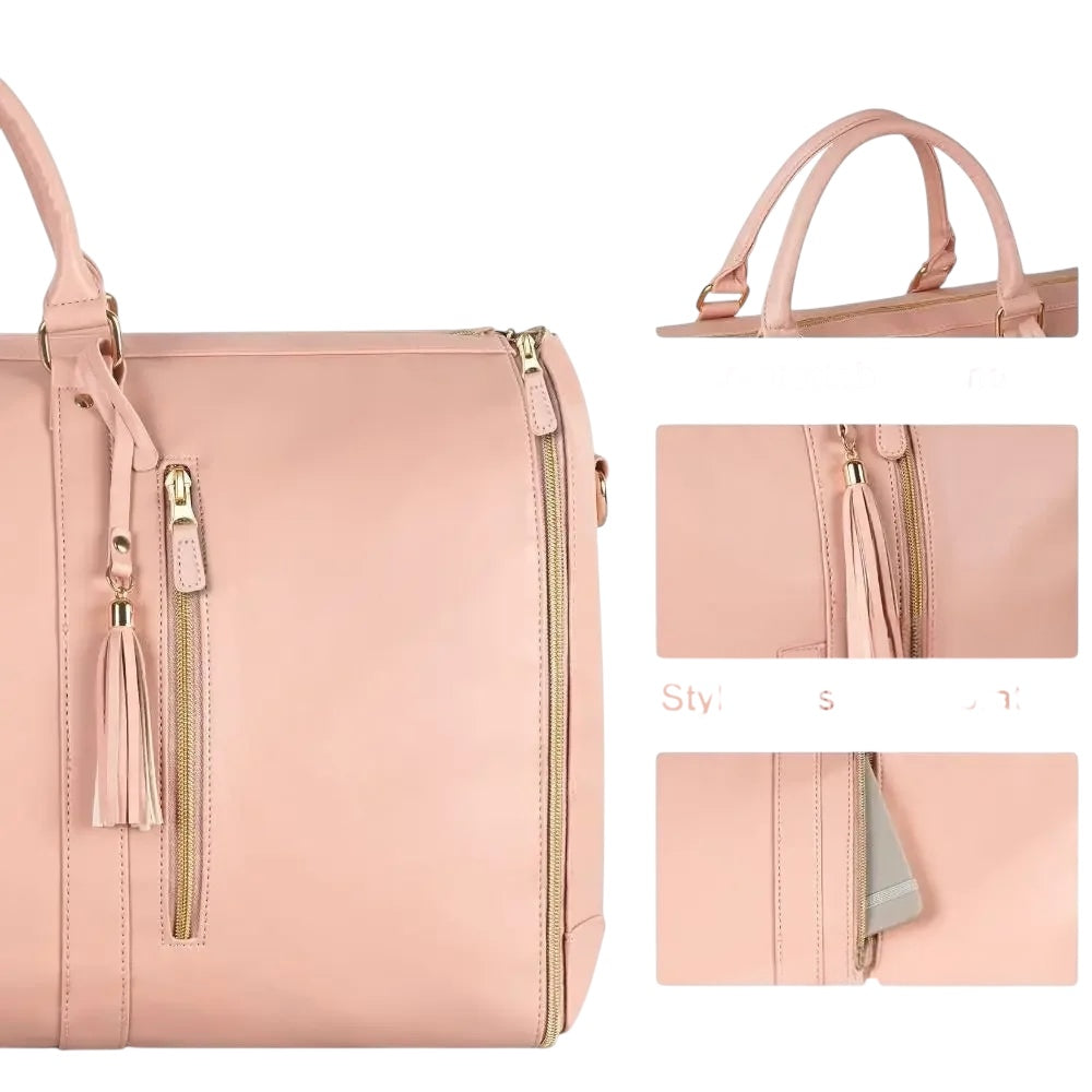 Large Waterproof Travel Duffel Bag – Foldable Weekender for Business & Trips