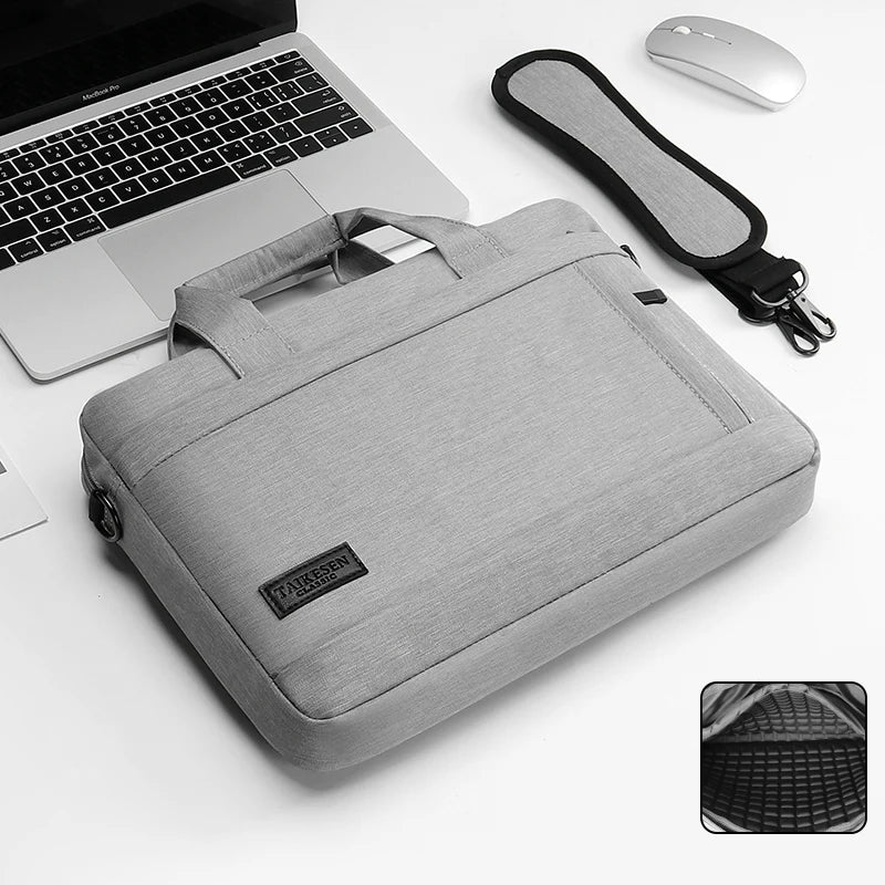 Laptop Sleeve Shoulder Bag – Fits 13"–17" MacBook, Dell, Asus & HP Notebooks