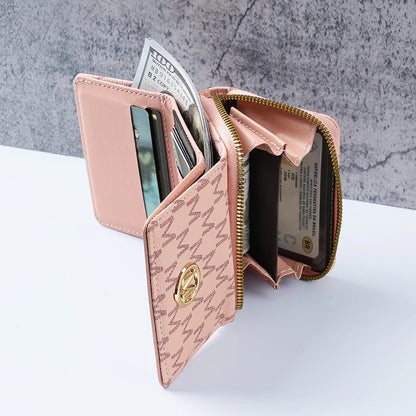 Women’s Premium PU Short Wallet with Multi Card Slots & Coin Pocket