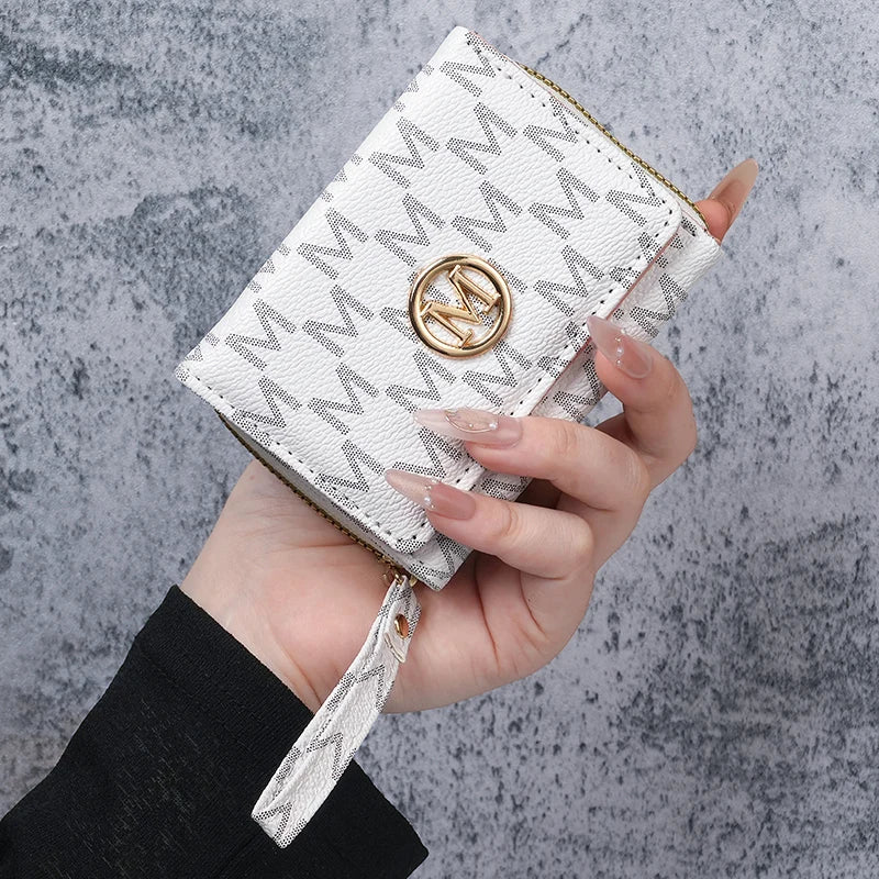 Women’s Premium PU Short Wallet with Multi Card Slots & Coin Pocket