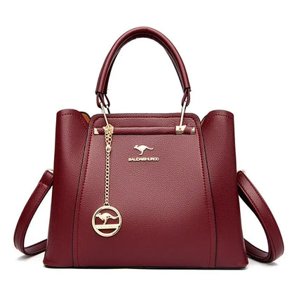 Women’s Fashion PU Leather Handbag – Large Capacity Shoulder & Crossbody Tote