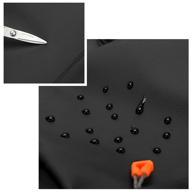 Men’s Luxury Waterproof 15.6" Laptop Backpack – Travel & School Bag