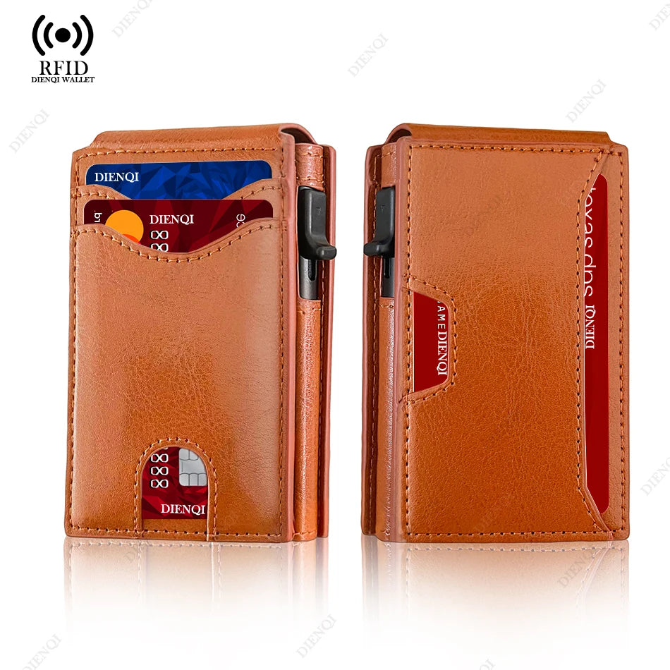 Men’s Carbon Fiber RFID Wallet | Minimalist Card Holder