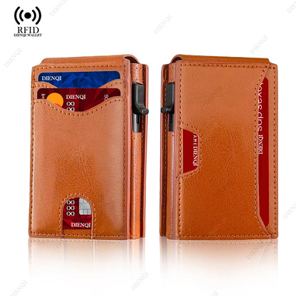 Men’s Carbon Fiber RFID Wallet | Minimalist Card Holder