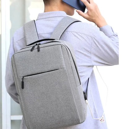 Smart USB Laptop Backpack – Waterproof Travel & School Bag