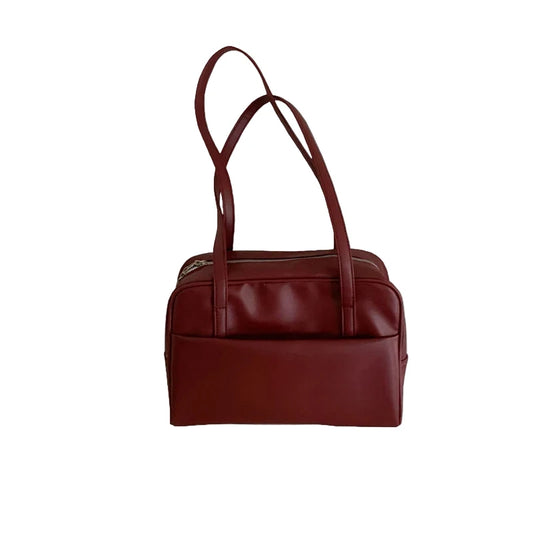 Vintage Style Large Capacity Shoulder Tote Bag for Women