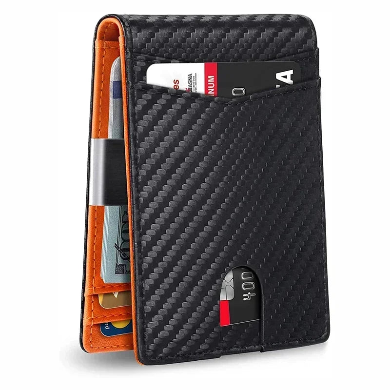 Men's Carbon Fiber BiFold Wallet
