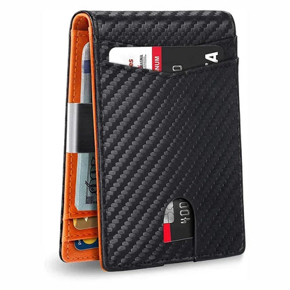 Men's Carbon Fiber BiFold Wallet