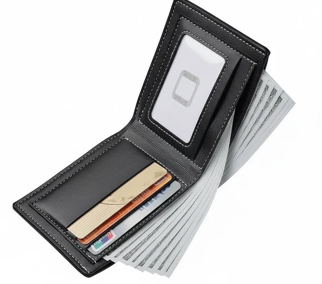 Men's Wallet Thin Style BiFold Wallet