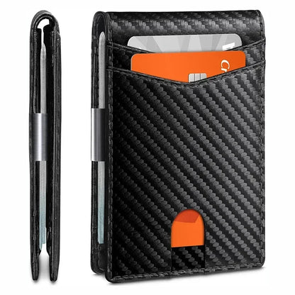 Men's Carbon Fiber BiFold Wallet