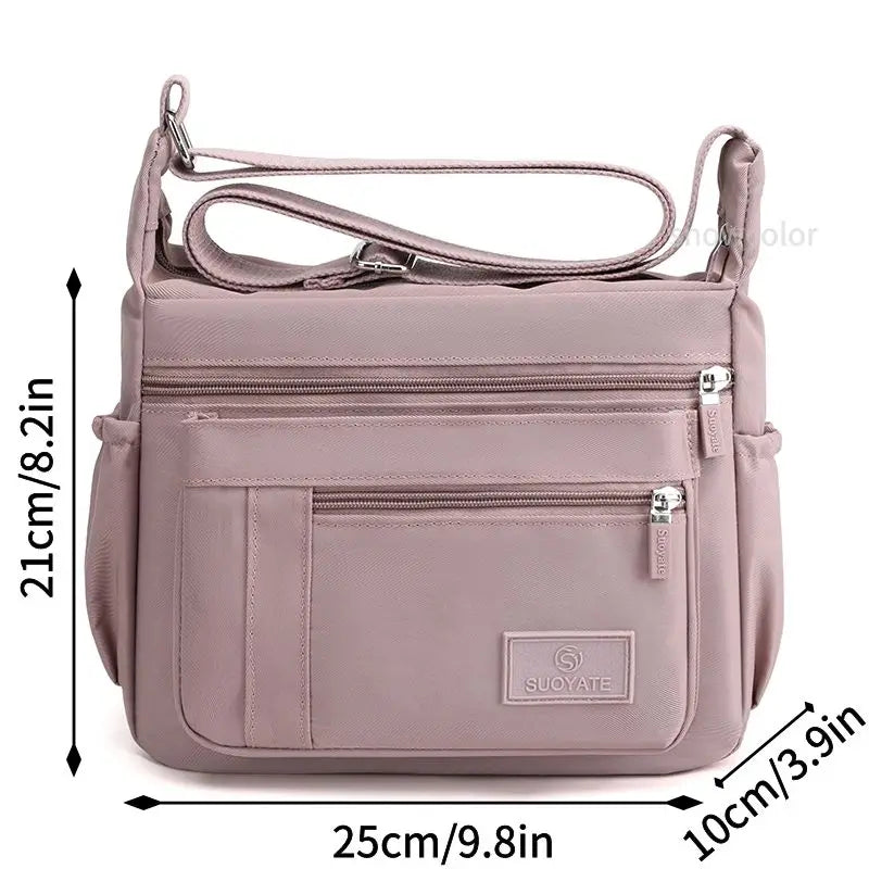 Stylish Nylon Crossbody Shoulder Bag for Women