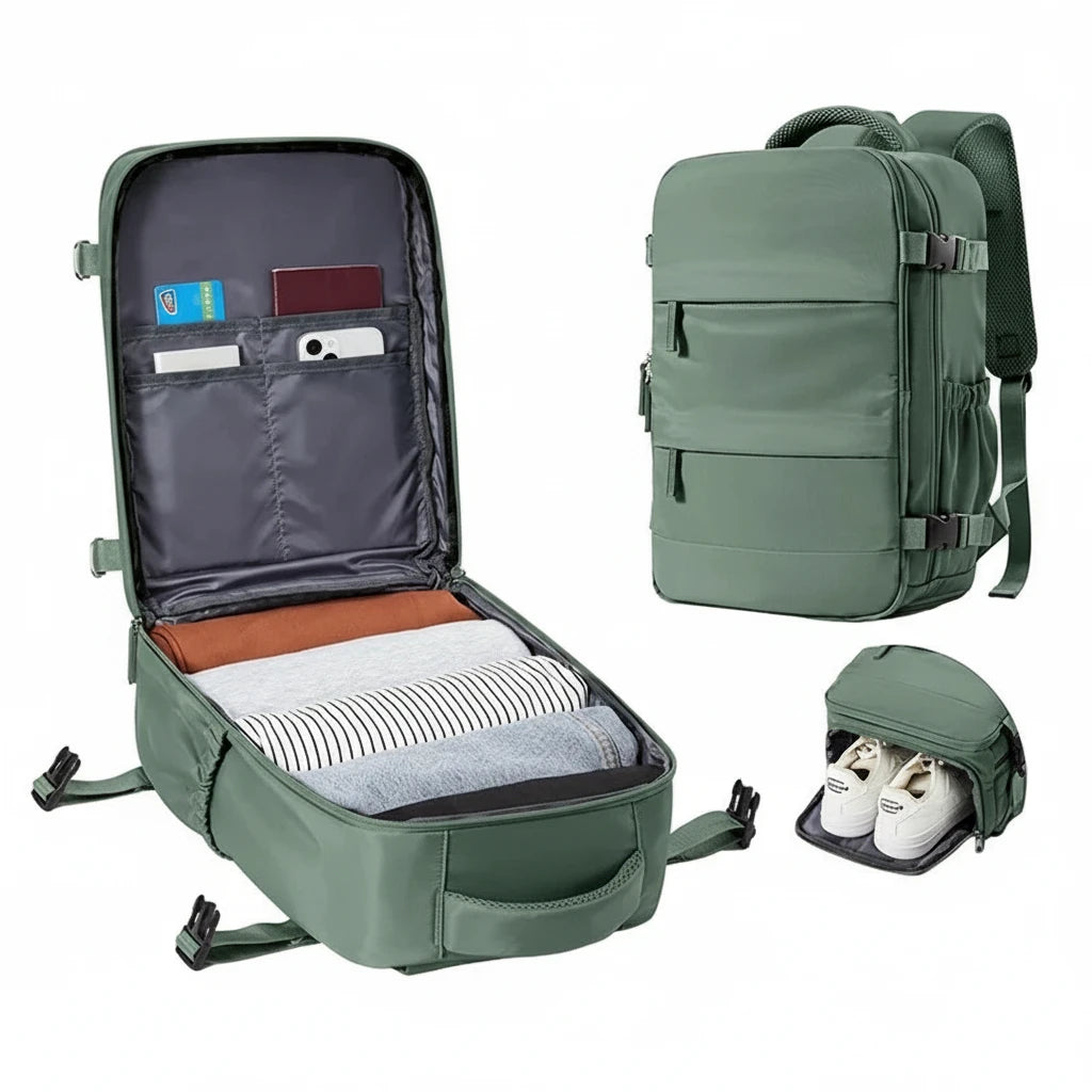 Lumin Cabin Travel Backpack - Multi Functional