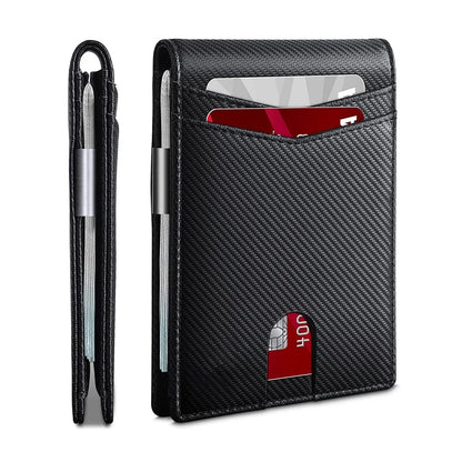 Men's Carbon Fiber BiFold Wallet