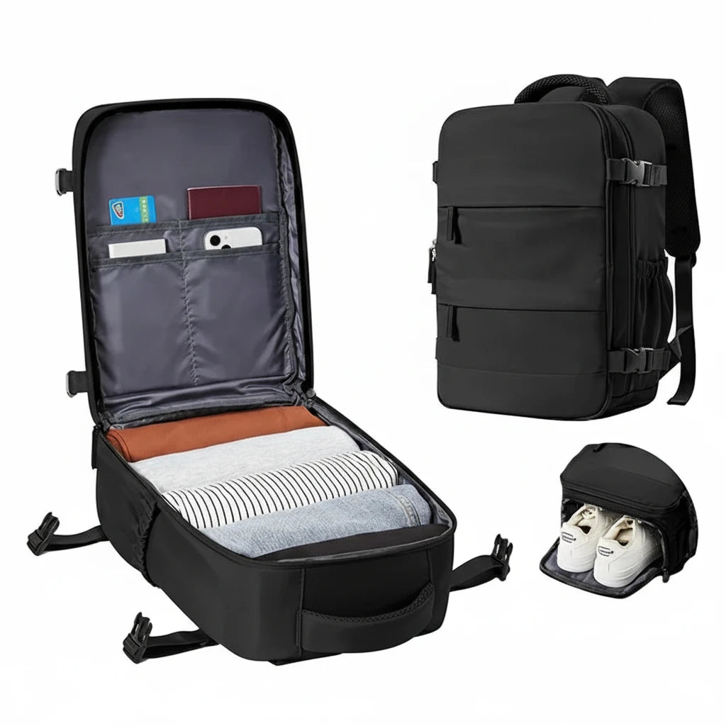 Lumin Cabin Travel Backpack - Multi Functional